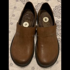 Born Brand New Brown Leather Loafers Women’s Size 8